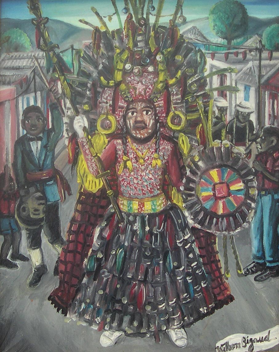 Man in RaRa Costume, 1980s