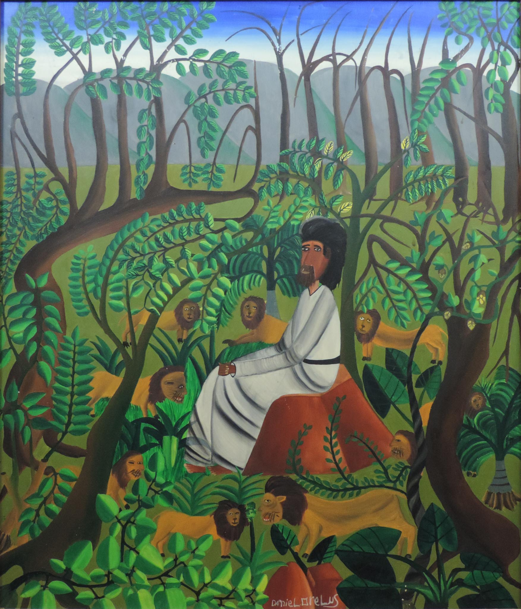 Man in Forest, 1970s