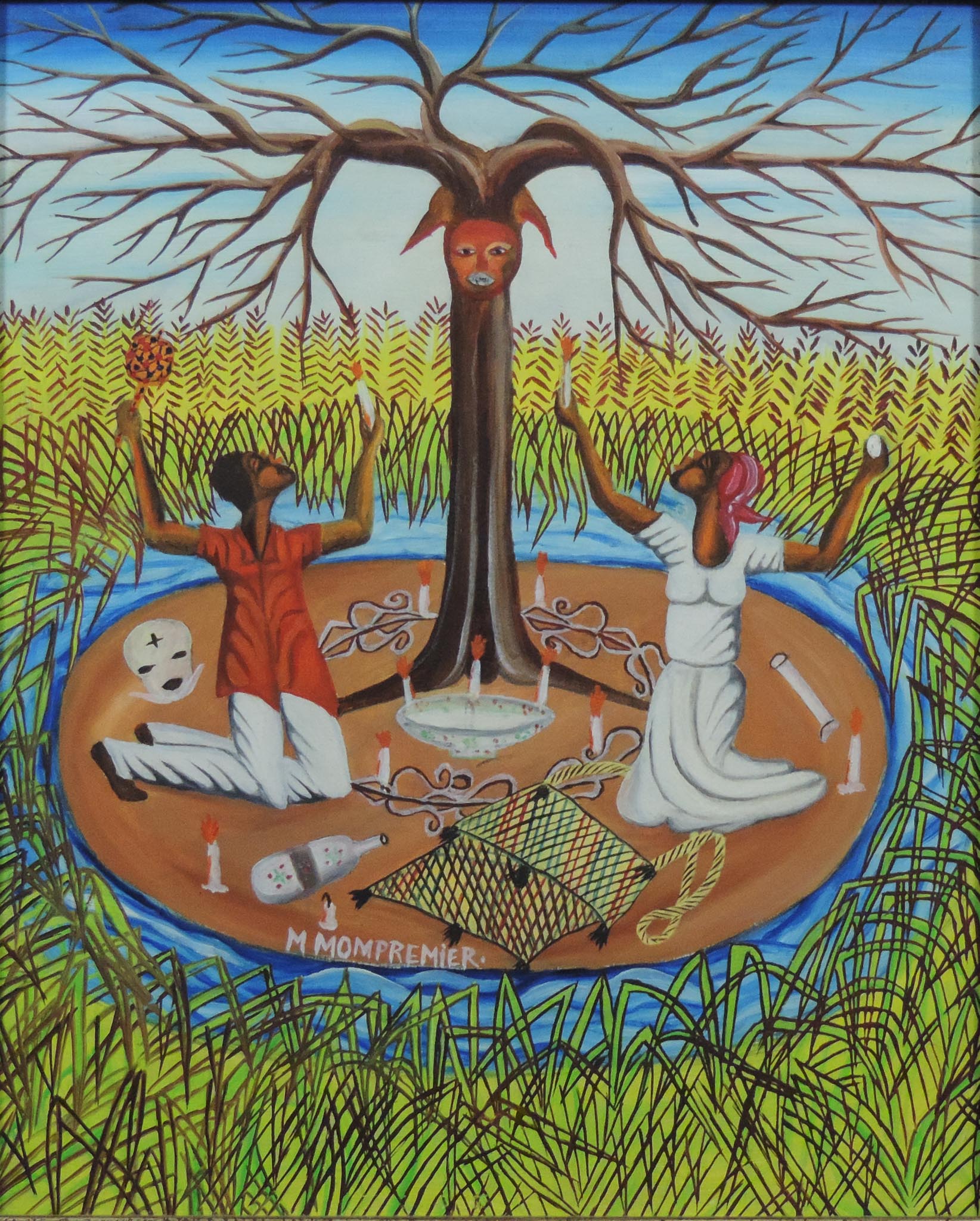 Ceremony Under Tree, 1980s